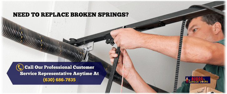 Garage Door Spring Repair Aurora IL (630) 686-7835